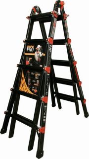 22 1A Little Giant Ladder Pro Series w Wheels New