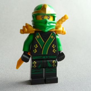 Lego Ninjago Green Ninja Lloyd ZX Exclusive w Gold Hypnobrai Staff 11