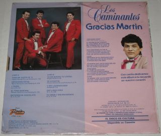 Los Caminantes Gracias Martin Part SEALED LP
