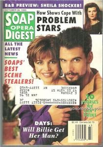 Digest Magazine October 26, 1993 Robert Kelker Kelly and Lisa Rinna
