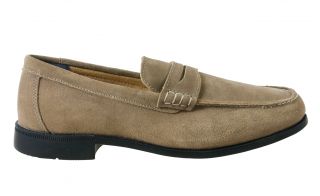 Sebago Mens Shoes B80252 Cambridge Classic Suede Taupe Loafers