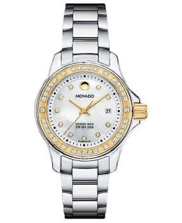 Movado Watch, Womens Swiss Series 800 Sub Sea Diamond (1/3 ct. t.w