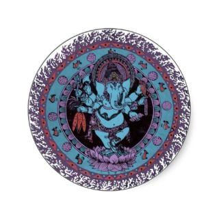 Ganesh Dancer Stickers