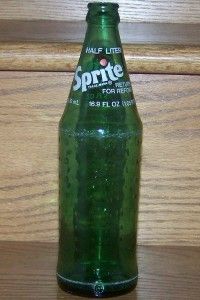 Half Liter 16 9 oz Green Glass Red Dot Bottle Coca Cola Product