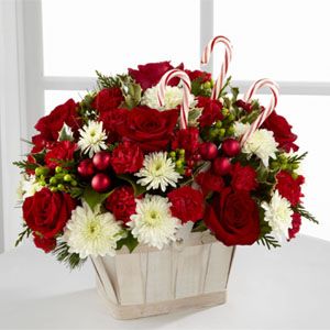 FTD Candy Cane Lane Bouquet B14 4426 Christmas Flower Delivery