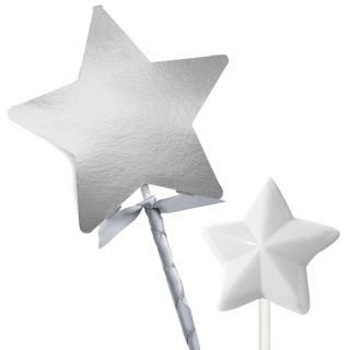 Wilton Lollipop Pocket Silver Stars New 415 0958