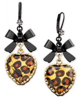Betsey Johnson Bracelet, Leopard Heart   Fashion Jewelry   Jewelry