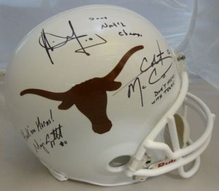 Applewhite Young Colt McCoy Autographed Signed Texas Longhorns Replica