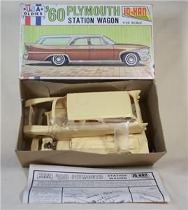 Johan 60 Plymouth Station Wagon Model Kit