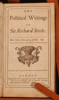 1715 Political Writings of Sir Richard Steele First