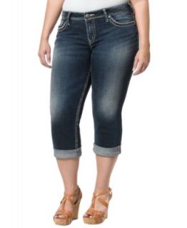 Silver Jeans Plus Size Jeans, Tuesday Bootcut Dark Wash