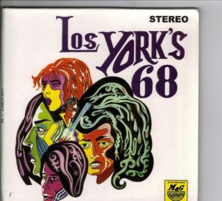 Los Yorks 68 RARE 1968 Peru LP on Digipak CD