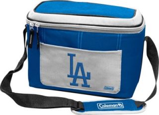Los Angeles Dodgers 12 Can Cooler Coleman Soft Side Shoulder Strap NEW