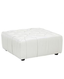 Clare Fabric Accent Cocktail Ottoman, 36W x 36D x 17H