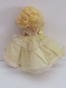 Vintage 1950s Virga Lollipop Doll with Chick Yellow Hair and Nice