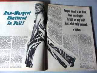 Rona Barretts HOLLYWOOD Magazine ~ Ann Margaret, Lorna Luft, McQueen