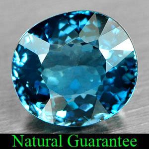 13 Ct Natural London Blue Topaz Gemstone Oval Shape