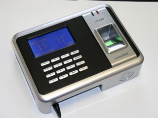 Lonestar Biometric Fingerprint Pin Entry Time Clock