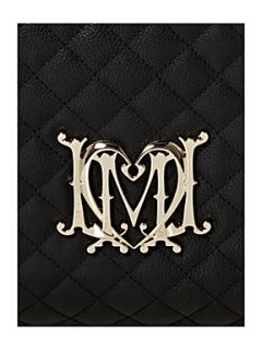 Love Moschino Modern quilted medium bowling bag   