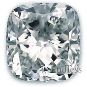 Carat I VVS2 Cushion Certified Natural Loose Diamond