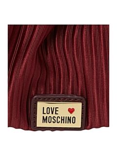 Love Moschino Otto pleat large tote bag   House of Fraser