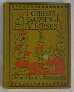 Antique A Childs Garden of Verses 1916 Myrtle Sheldon ill. Stevenson