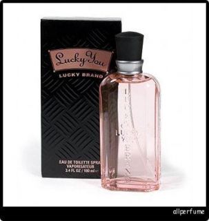 Lucky You Lucky Brand 3 4 oz EDT Perfume New in Box