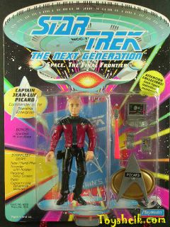 Star Trek TNG Captain Jean Luc Picard Figure Playmates 60116