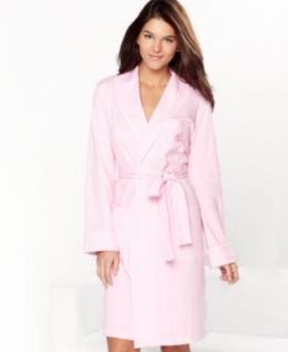 Lauren Ralph Lauren Robe, Short Stripe Shawl Collar Robe