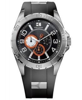 Hugo Boss Watch, Mens Black Silicone Strap 48mm HO2310 1512811