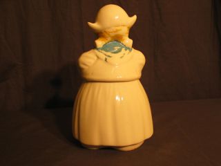 Ludowici Celadon Dutch Girl 1930s Cookie Jar