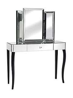 Black Orchid Chelsea Mirrored Dressing Table   