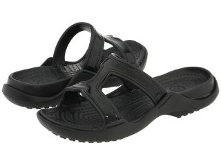 Crocs Freida Black T Strap Slide Sandal See Sizes