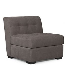 Roxanne Fabric Armless Living Room Chair, 33W x 35D x 31H