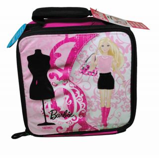 Thermos 5 Piece Barbie Novelty Dress Up Soft Lunch Kit