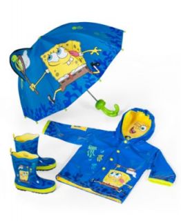 Kidorable Kids Rain Gear, Toddler and Little Boys SpongeBob Umbrella