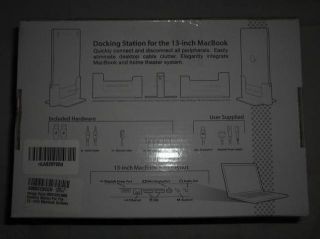 Dock HD01VA13MB Docking Station for The 13 inch MacBook Unibody