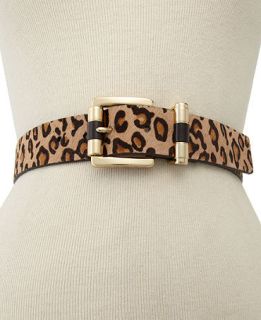 MICHAEL Michael Kors Belt, Haircalf Leopard Print   Handbags