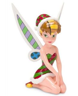 Disney by Britto Collectible Figurine, Large Christmas Tinkerbell