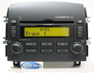 Hyundai Sonata 06 08  CD Player Mach Sys Dark Blue G