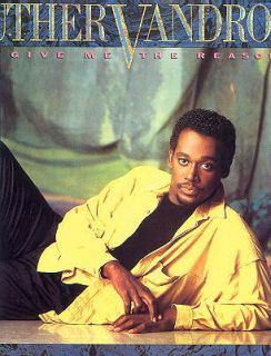 Luther Vandross 1987 Give Me The Reason Tour Program Book