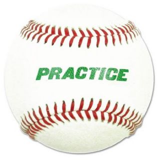 MacGregor 79PY Synthetic Leather Practice Baseball One Dozen