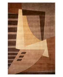 New Wave NW 22 Lt. Brown Area Rug, 9 6 x 13 6   Rugs