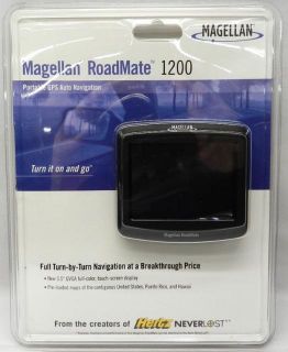 Magellan Roadmate 1200 Portable GPS Auto Navigation Receiver