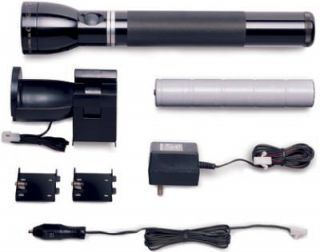 Maglite RE1019 Rechargeable AC DC Mag Flashlight System