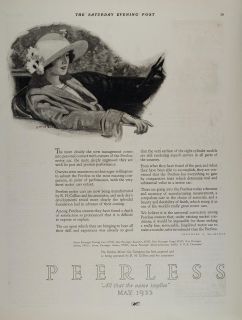 1922 Ad Peerless Car Theodore F. MacManus R. H. Collins   ORIGINAL