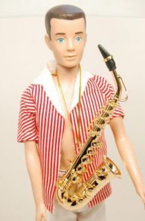 Music Replica Saxophone Miniature Barbie Size New
