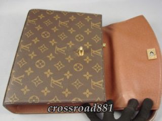 100% Authentic Pre owned Louis Vuitton Monogram Leather Malesherbes