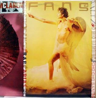 Malcolm McLaren Fans LP VG 90242 1 Vinyl 1984 Record