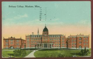 120707 Bethany College Mankato MN Minnesota Postcard 1914